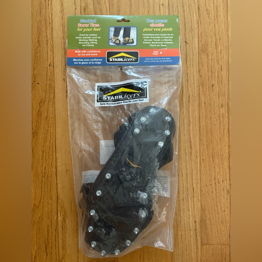 STABILicers Studded Snow Footwear Unisex Size Small (6.5-7.5 Men 8.5-10 Women) - Picture 5 of 5